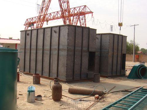 諾天除塵生產(chǎn)場景